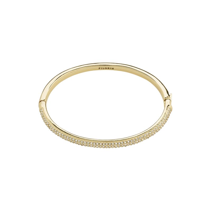 Focus gold-plated bangle