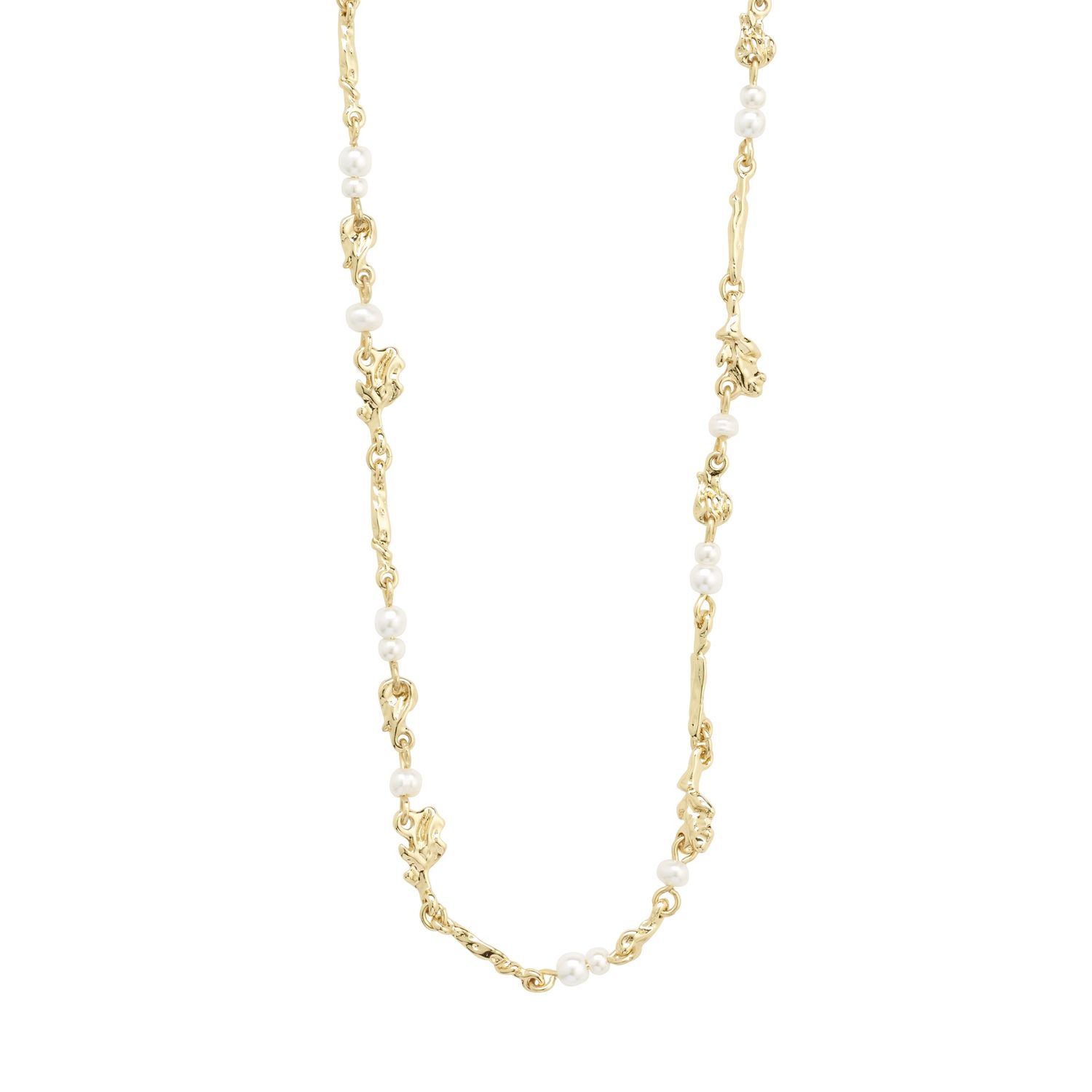 Focus gold-plated necklace