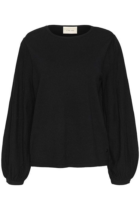 Dela knit jumper black