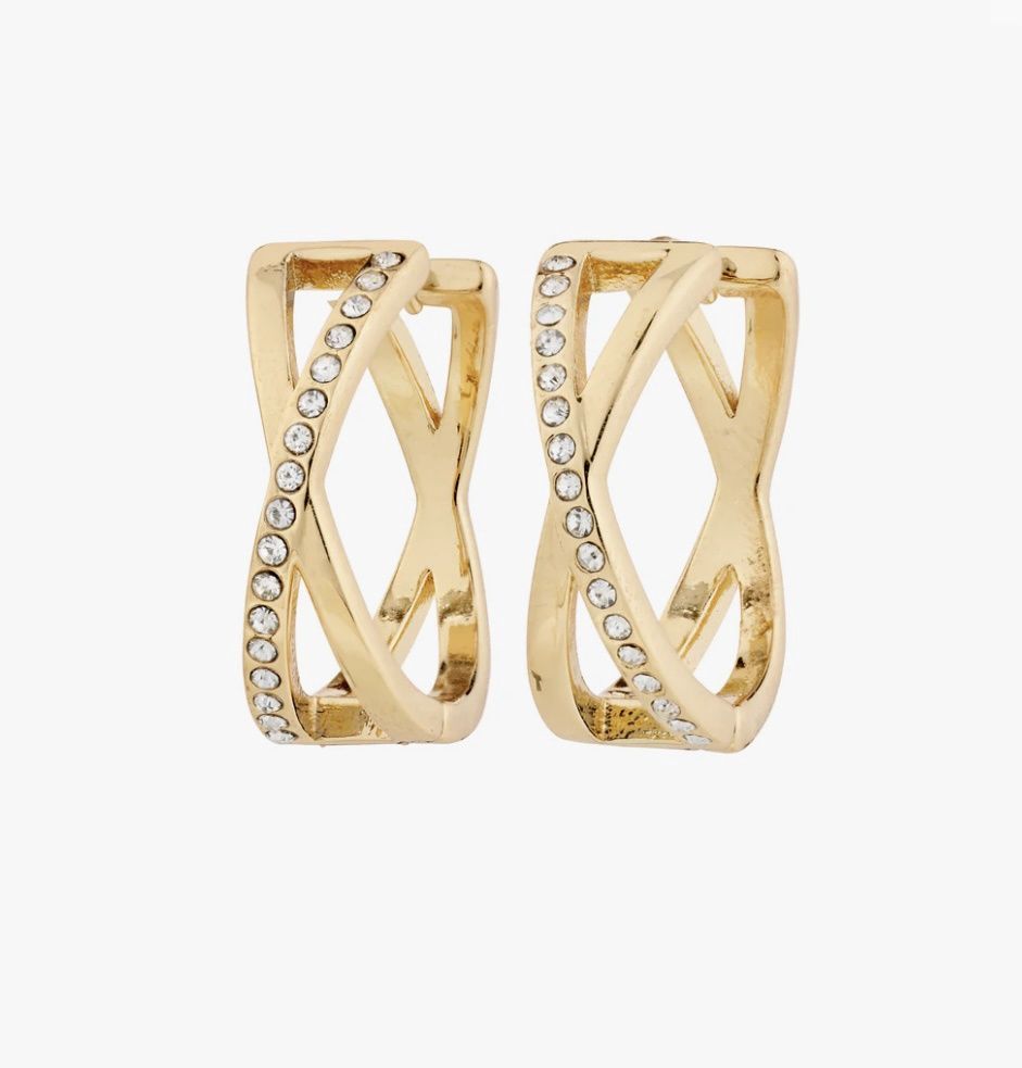 Kira earrings gold-plated