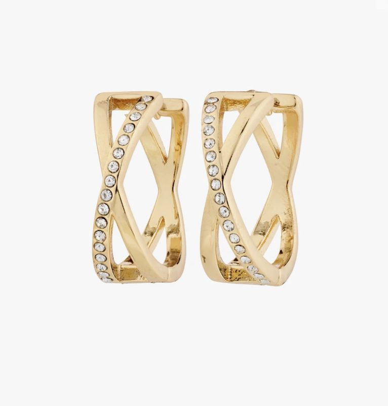 Kira earrings gold-plated
