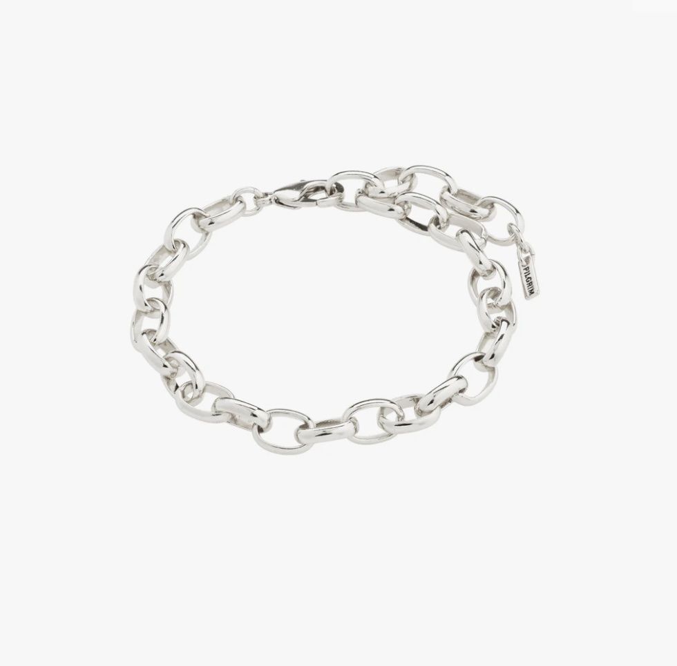 Charm bracelet silver-plated