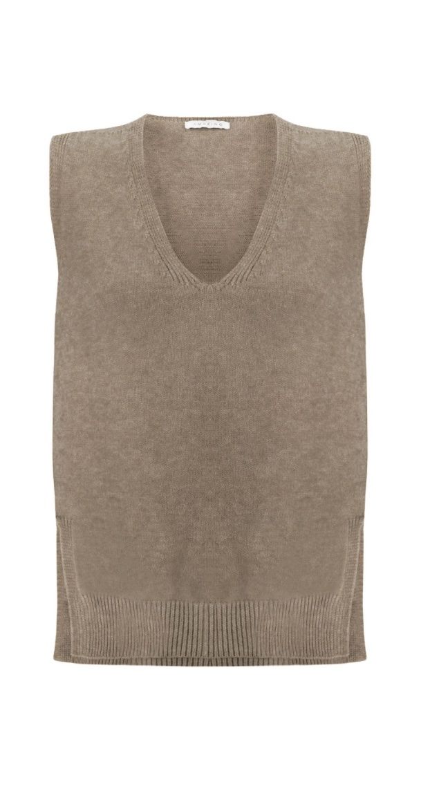 Pixie tank top taupe