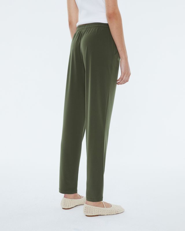 Khaki green trousers