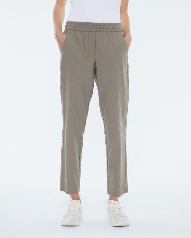 Khaki Elasticated trousers