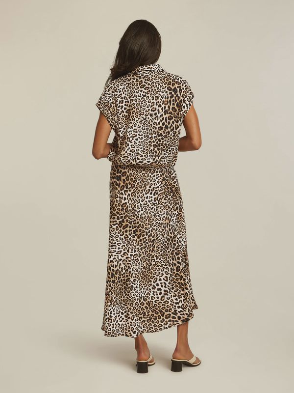 BT Lonneke animal print skirt