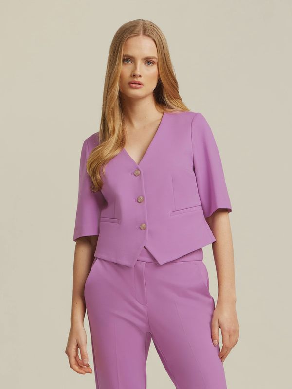 BT Babs purple blazer top