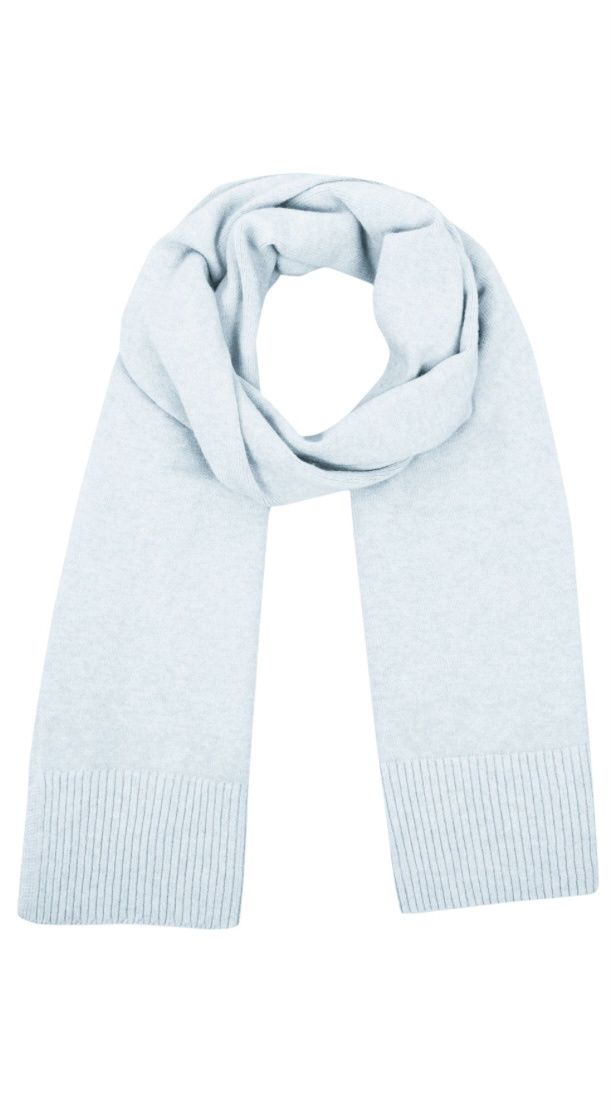 Coby pale blue grey scarf