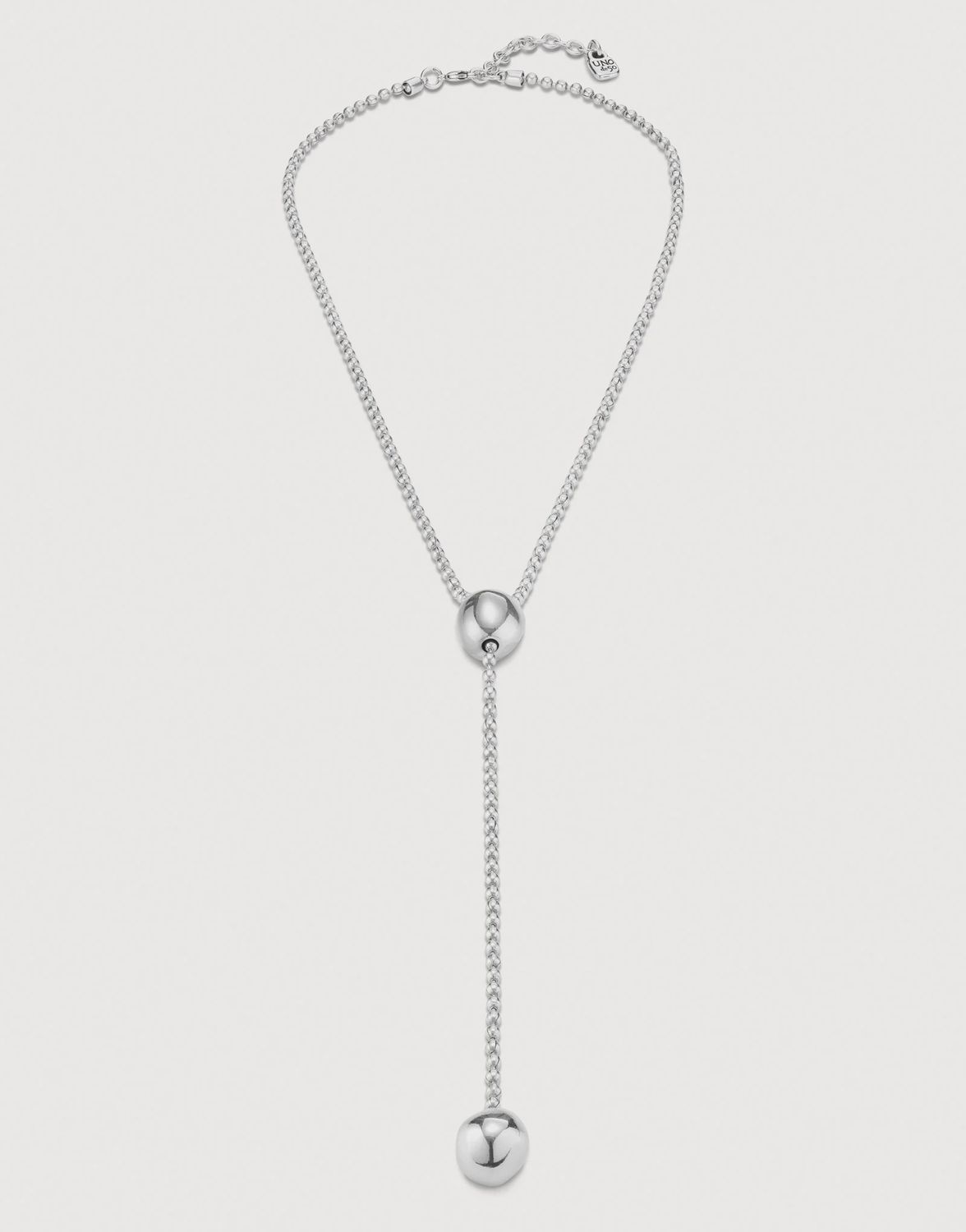 Lonely planet necklace in silver