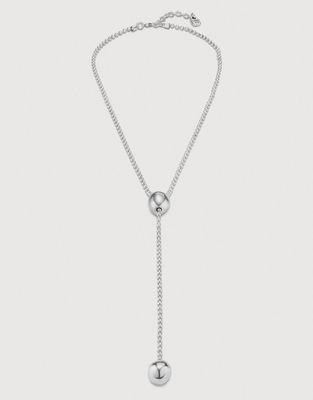 Lonely planet necklace in silver