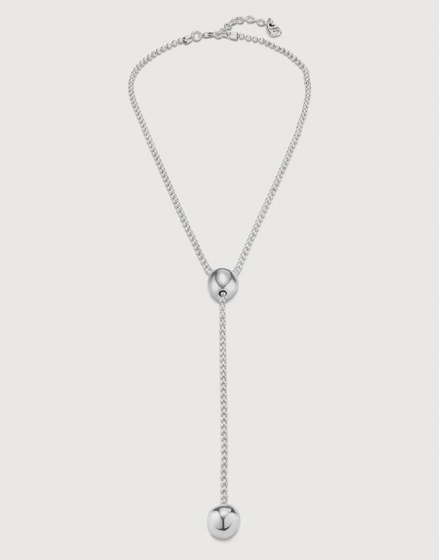Lonely planet necklace in silver