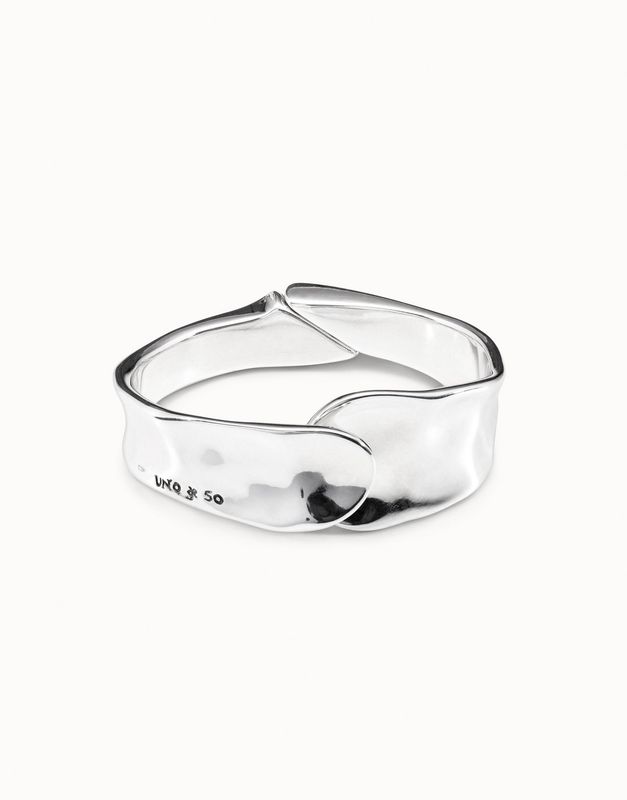 Wave bracelet in silver