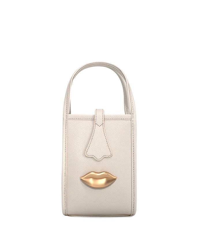 Venus mini tote bag off- white
