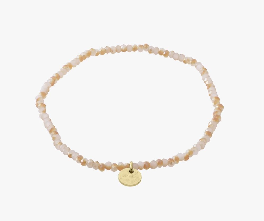 Indie bracelet rose pink