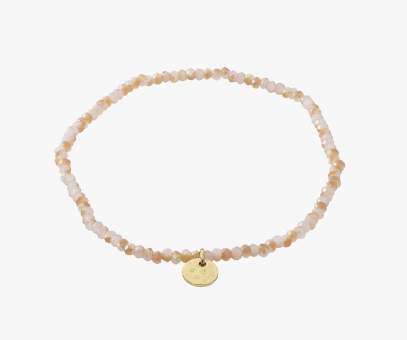 Indie bracelet rose pink