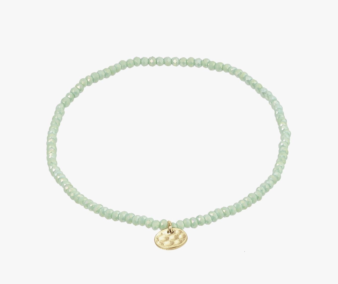 Indie bracelet Aqua green