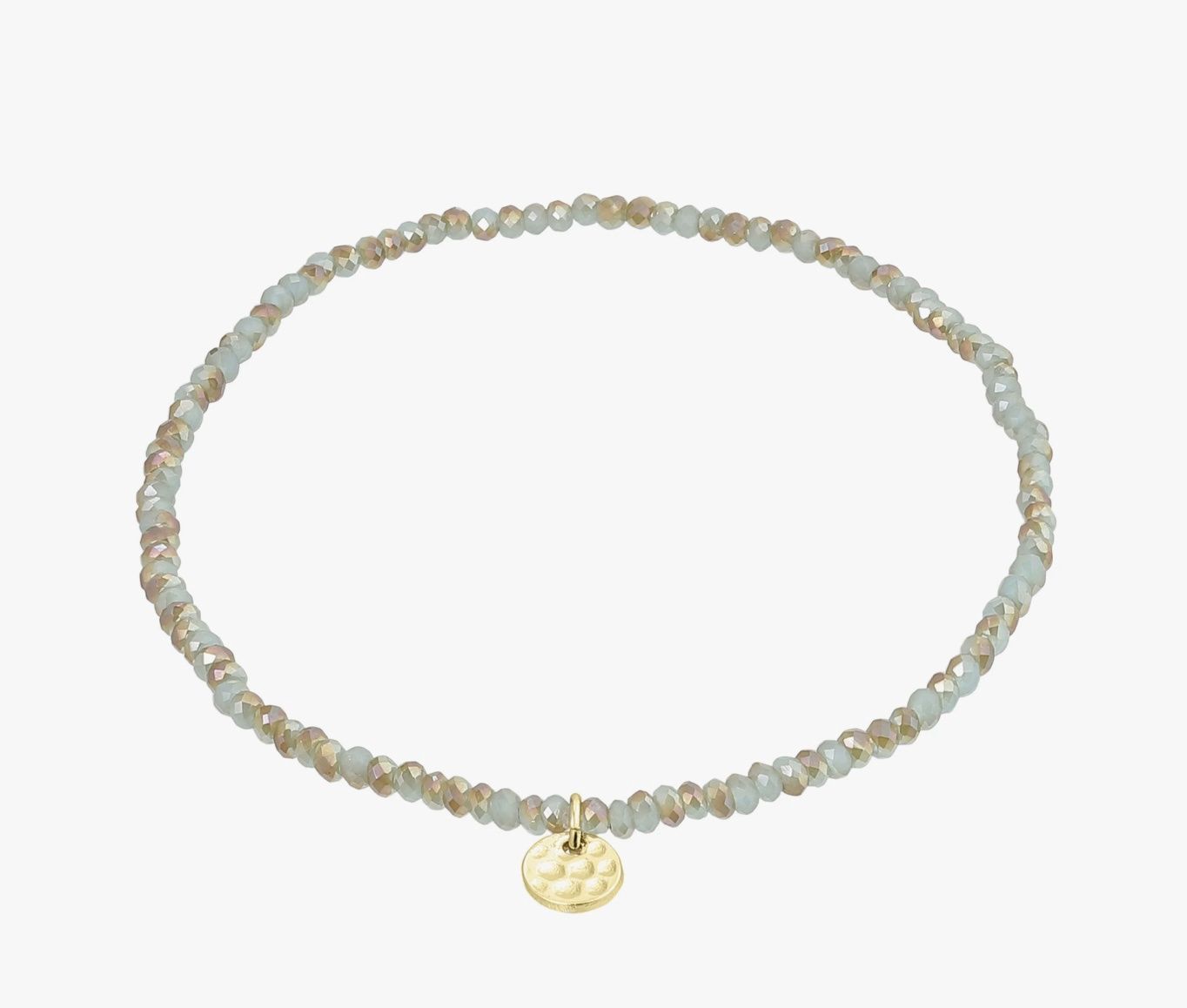 Indie bracelet teal blue