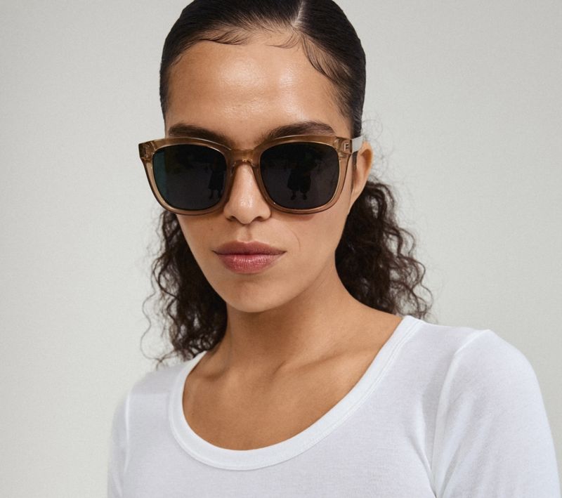 Katya light brown sunglasses