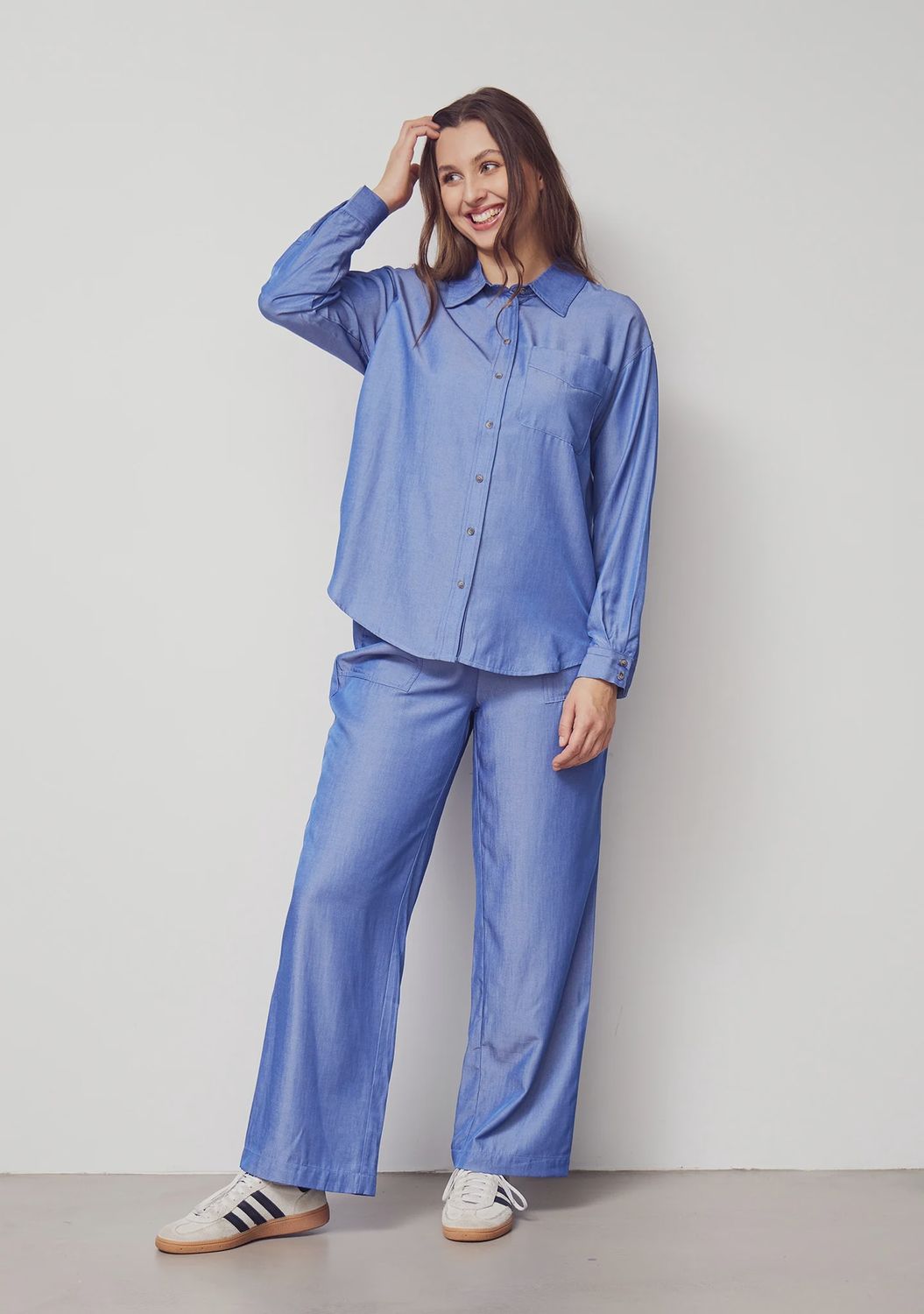 Cara trousers blue