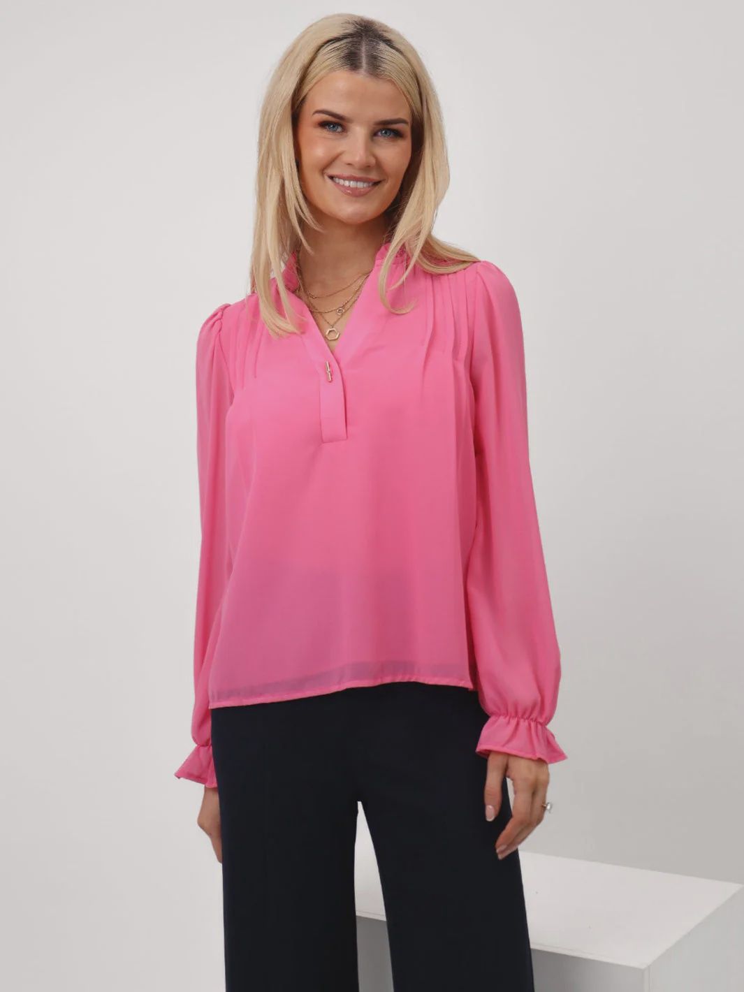 Heidi blouse pink