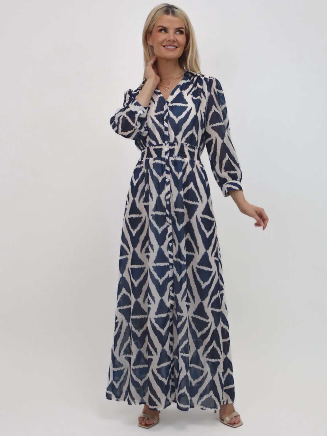 Carrie maxi dress navy