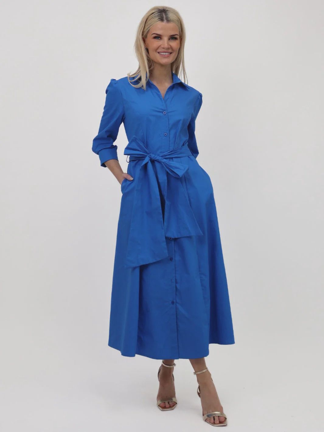 Victoria dress blue