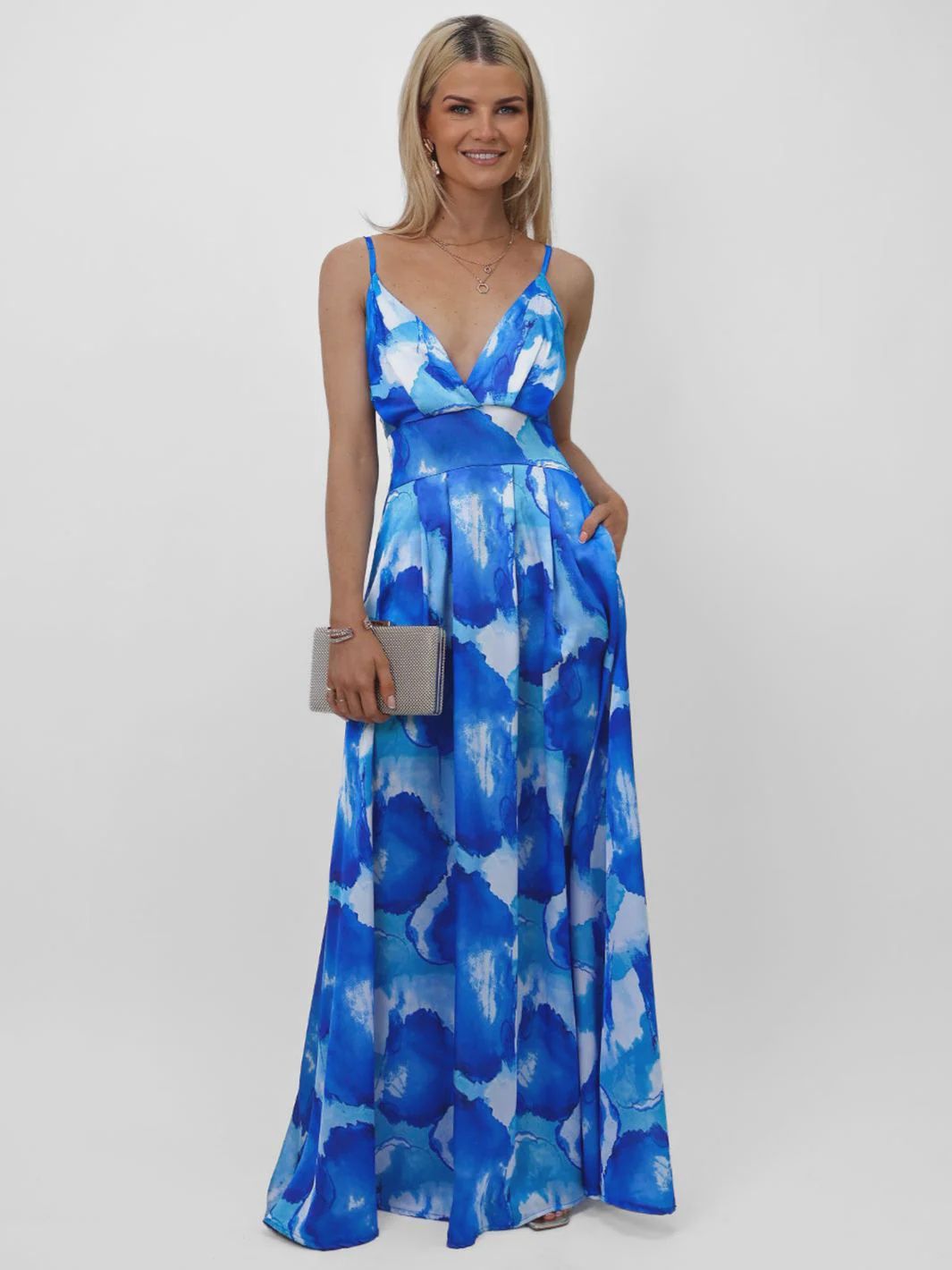 Lola dress blue