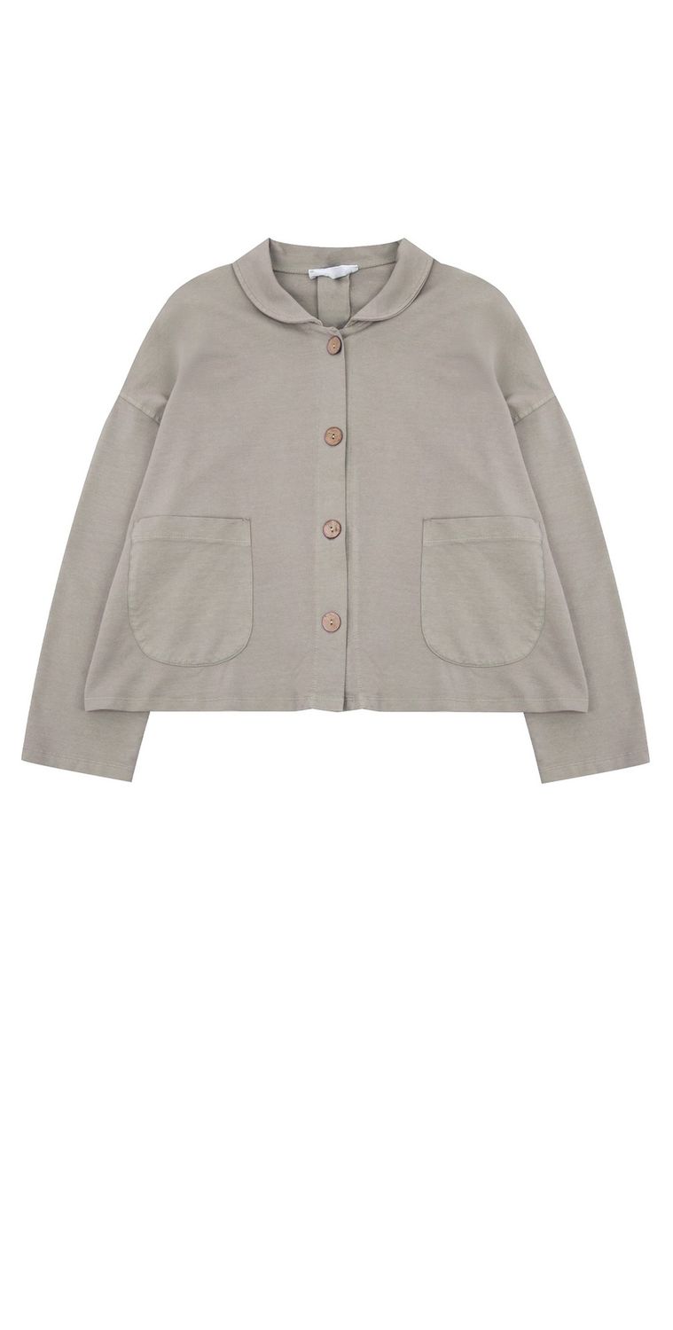 Goldie Fango grey jersey jacket
