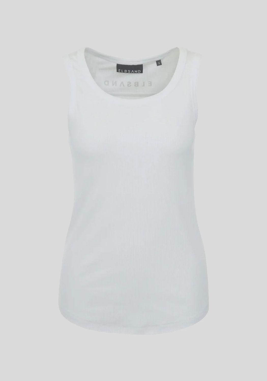Jari vest top white