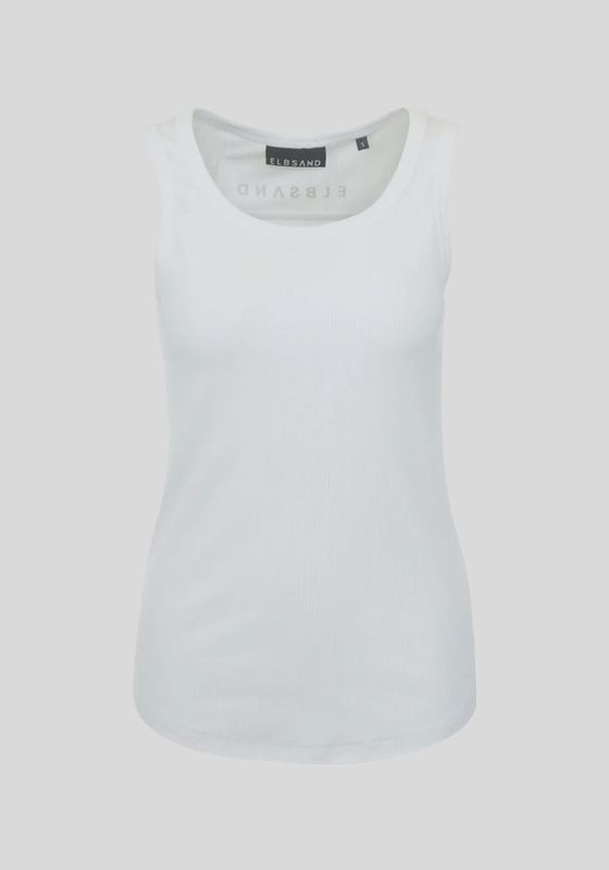 Jari vest top white