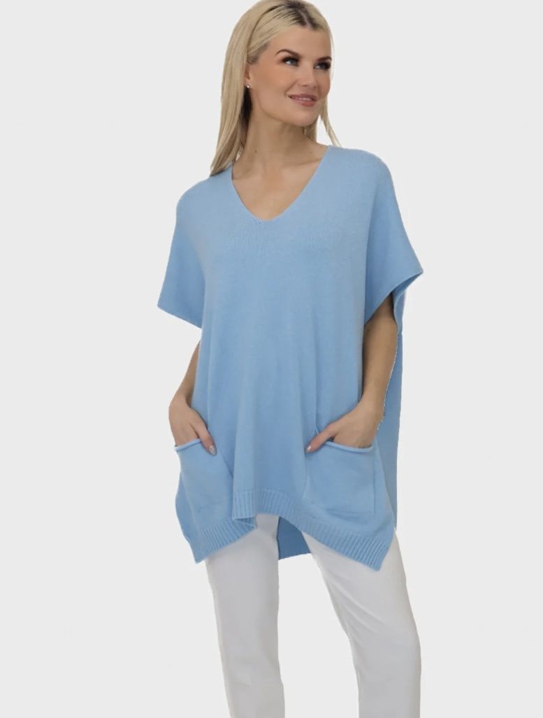Anna jumper sky blue