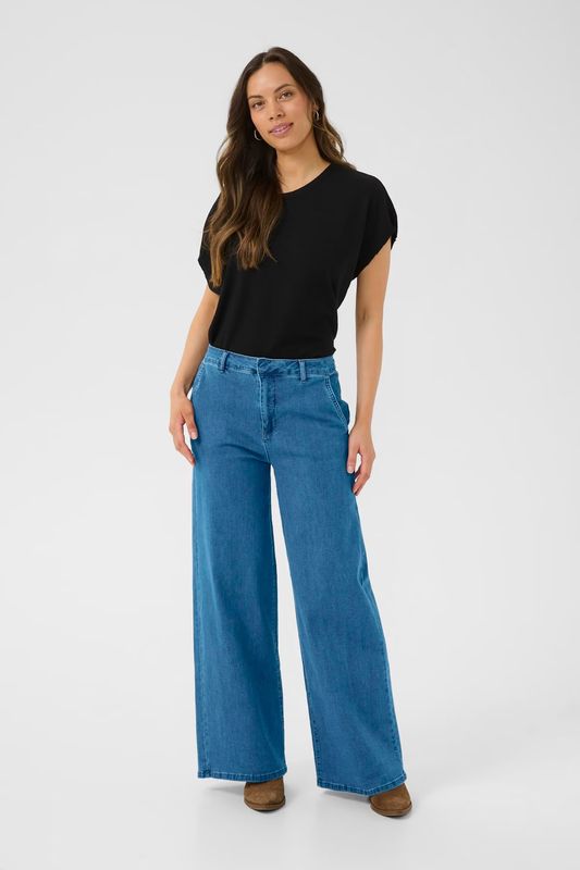 Visti wide leg jeans blue