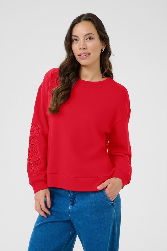 Josie sweatshirt red
