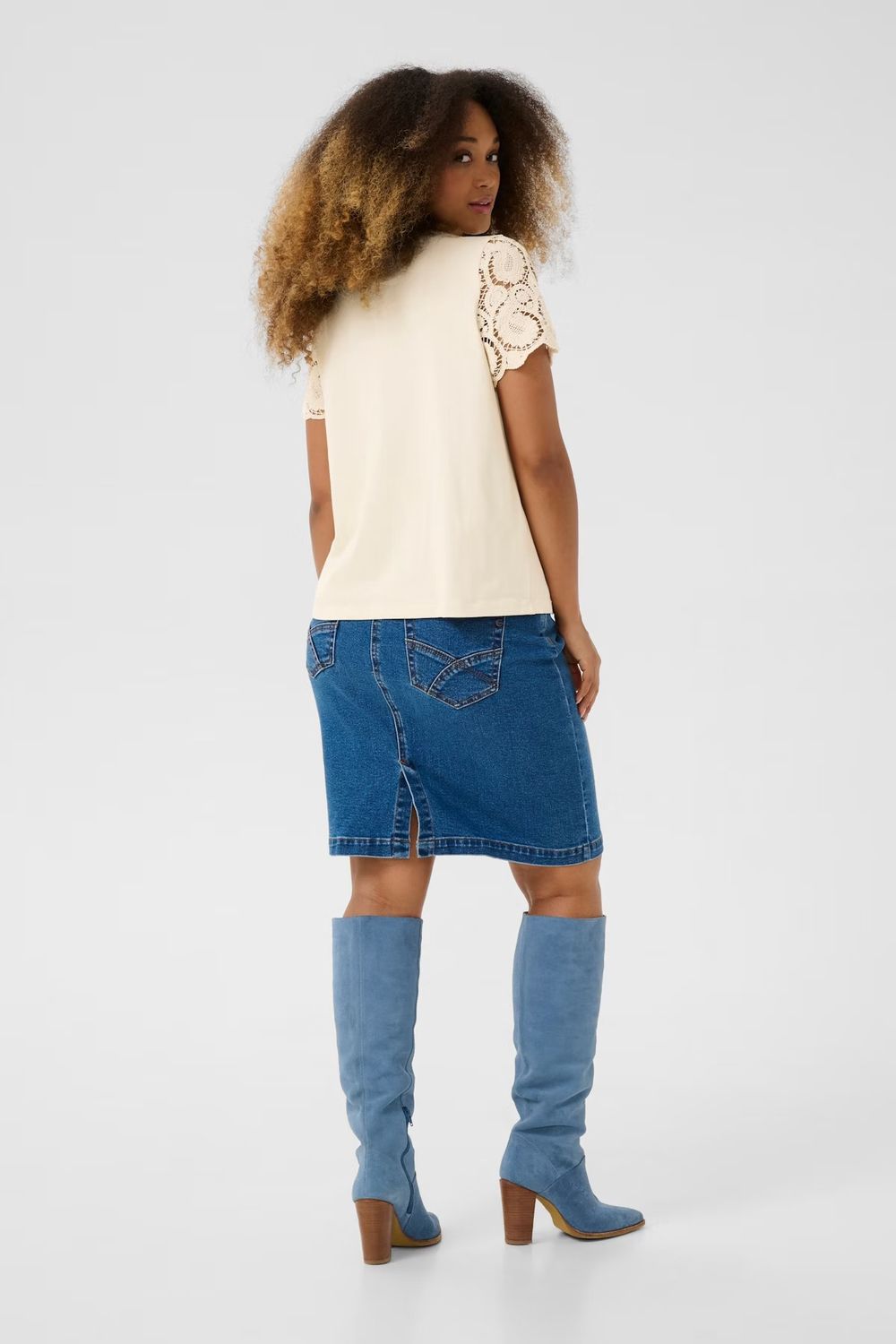 Kali t-shirt cream