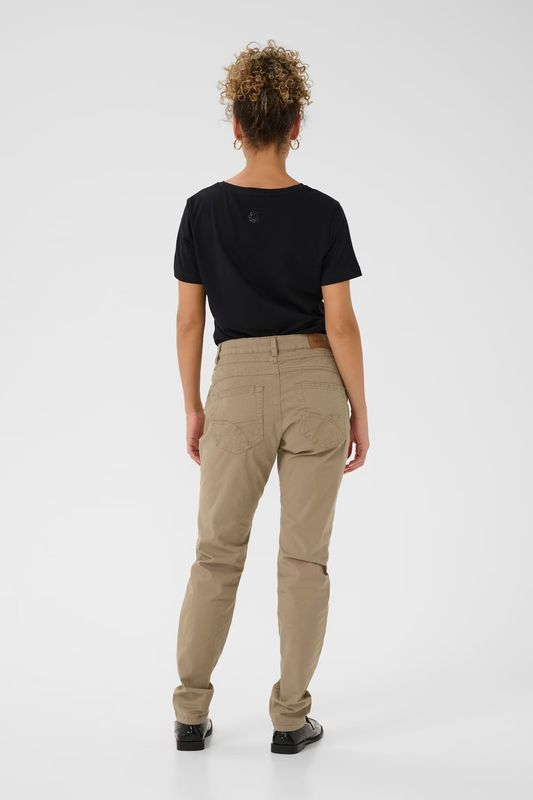 Berta chinos warm beige