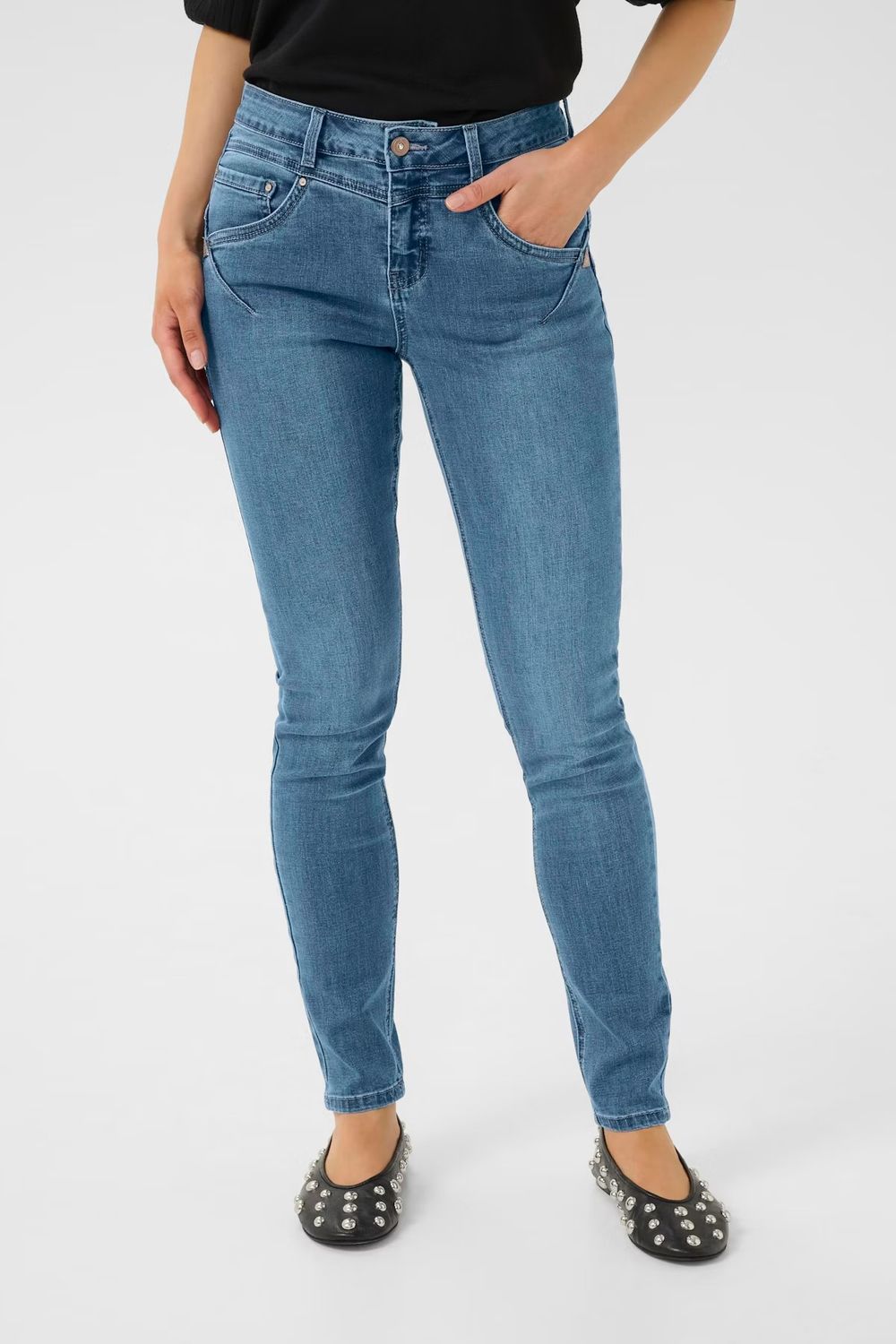 Amalie jeans indigo blue