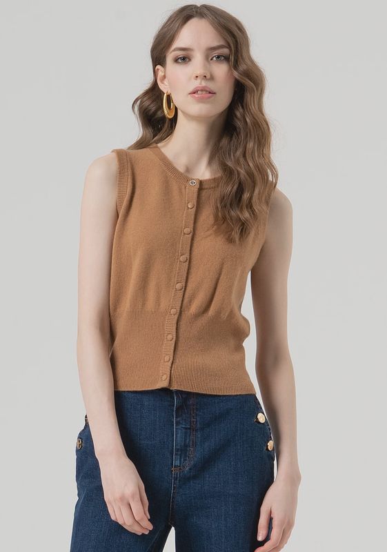 Tank top camel