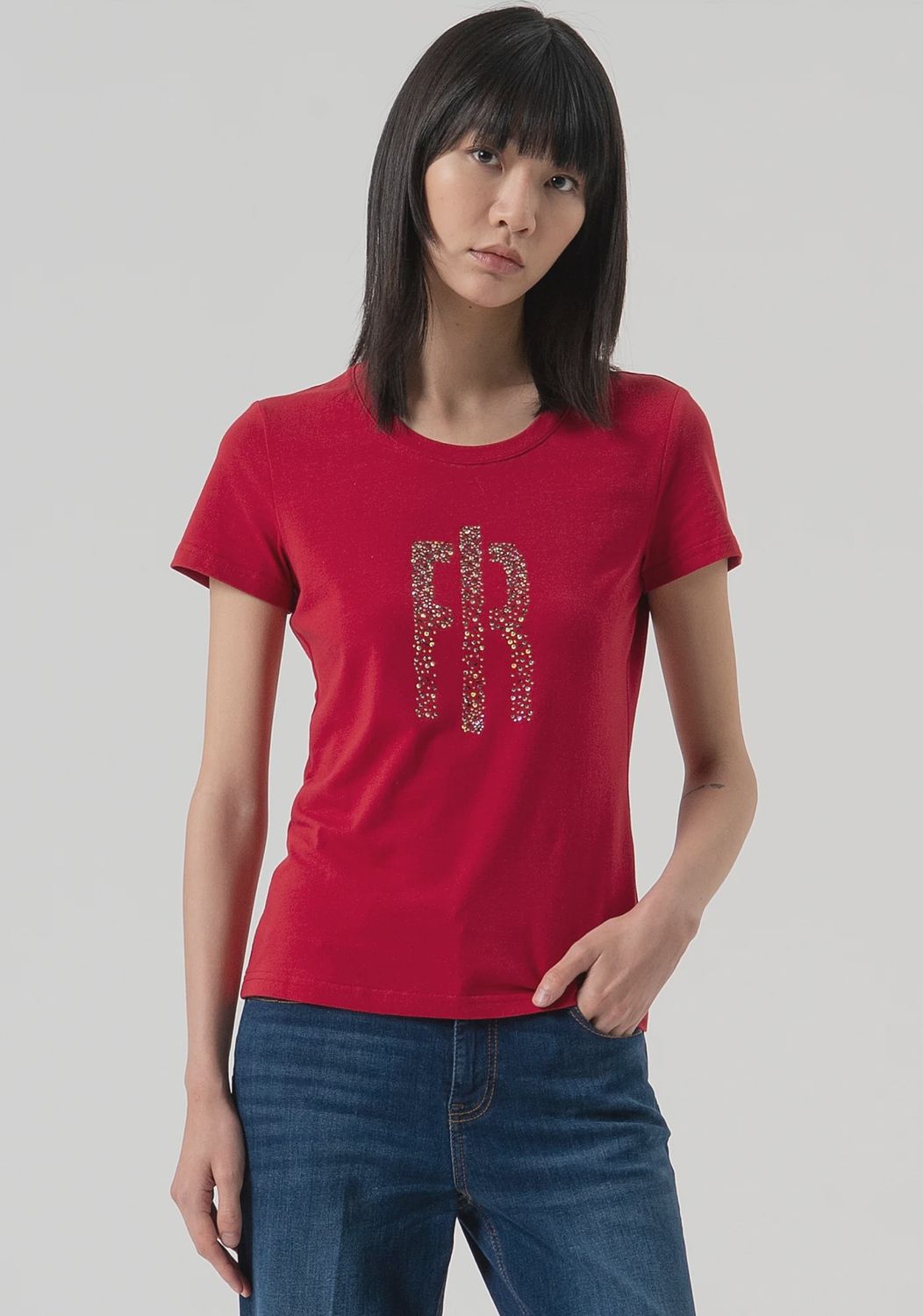 T shirt in red