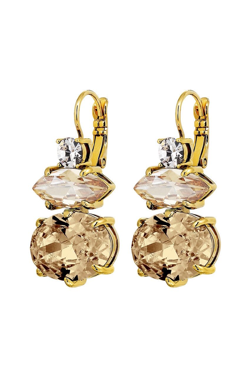 DK Parsana earrings golden