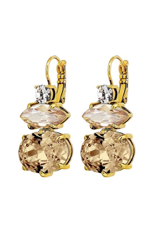 DK Parsana earrings golden