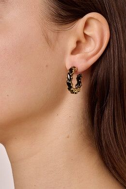 DK Tamarin hope earrings black
