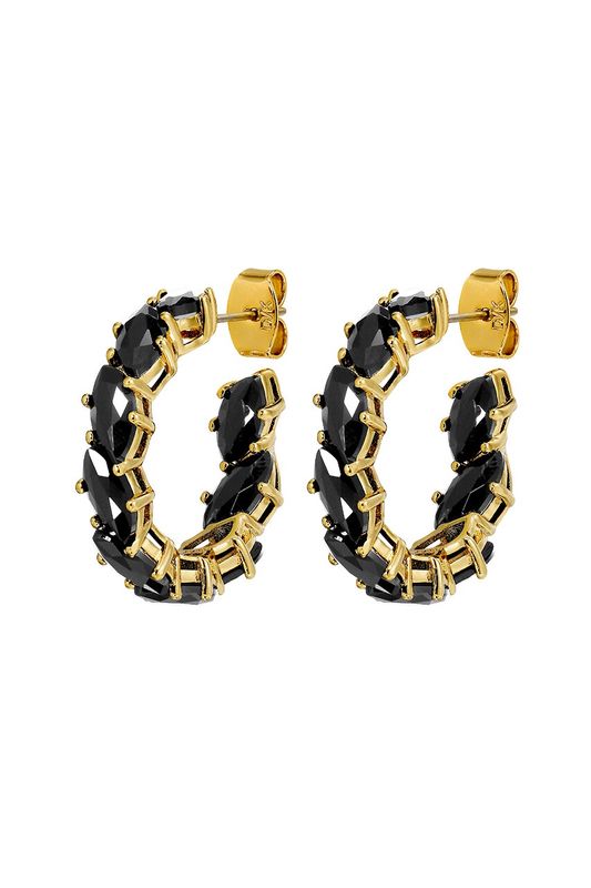 DK Tamarin hope earrings black