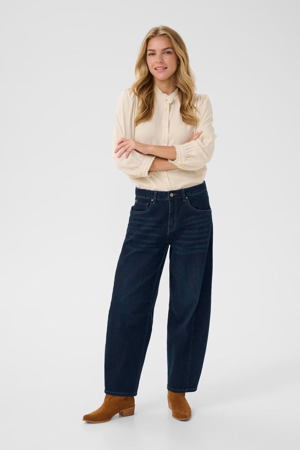 Bahren barrel jeans dark blue