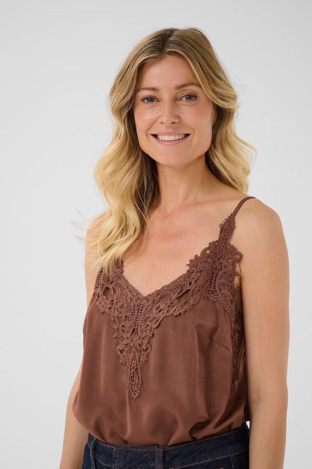Anna camisole top brown