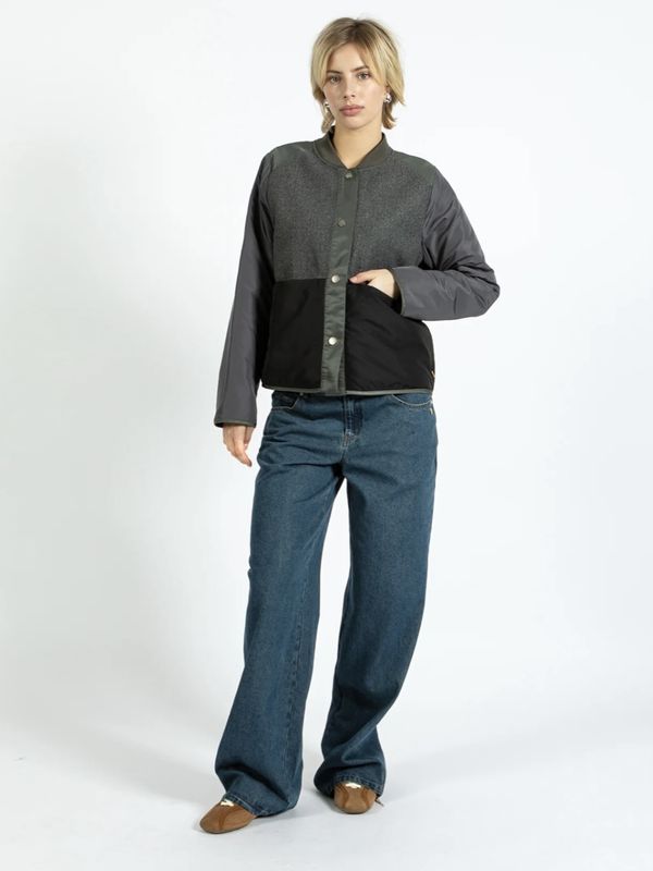 Multicolour jacket in grey