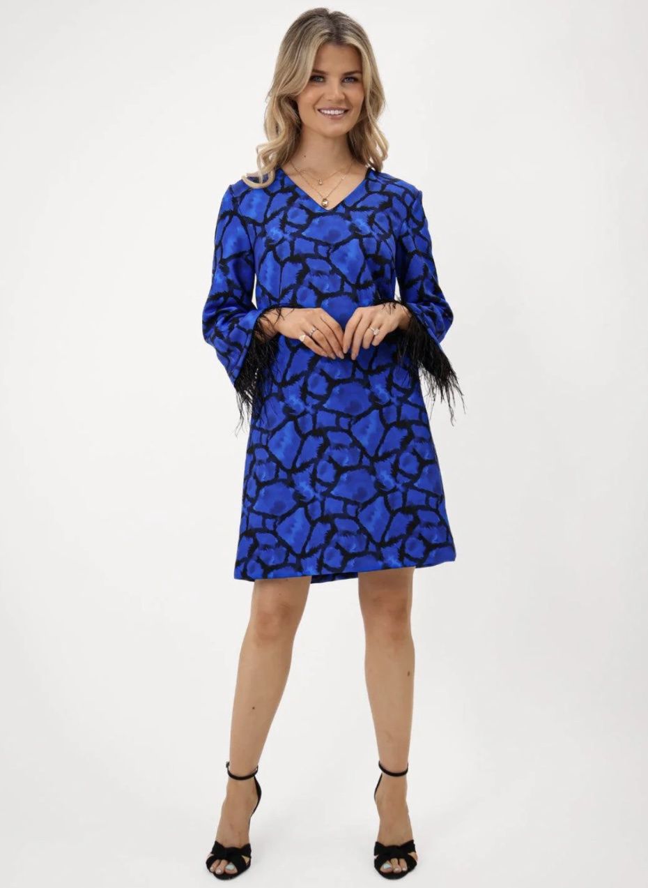 Taylor shift dress royal blue