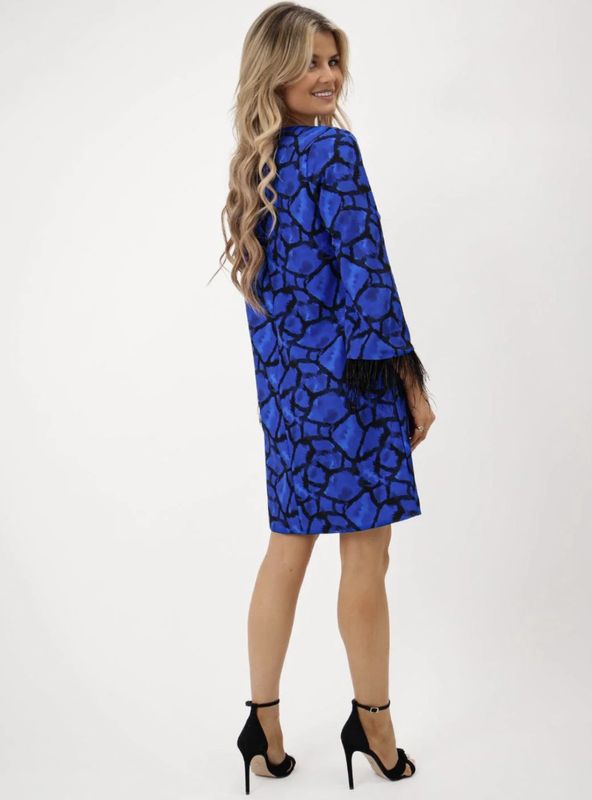 Taylor shift dress royal blue