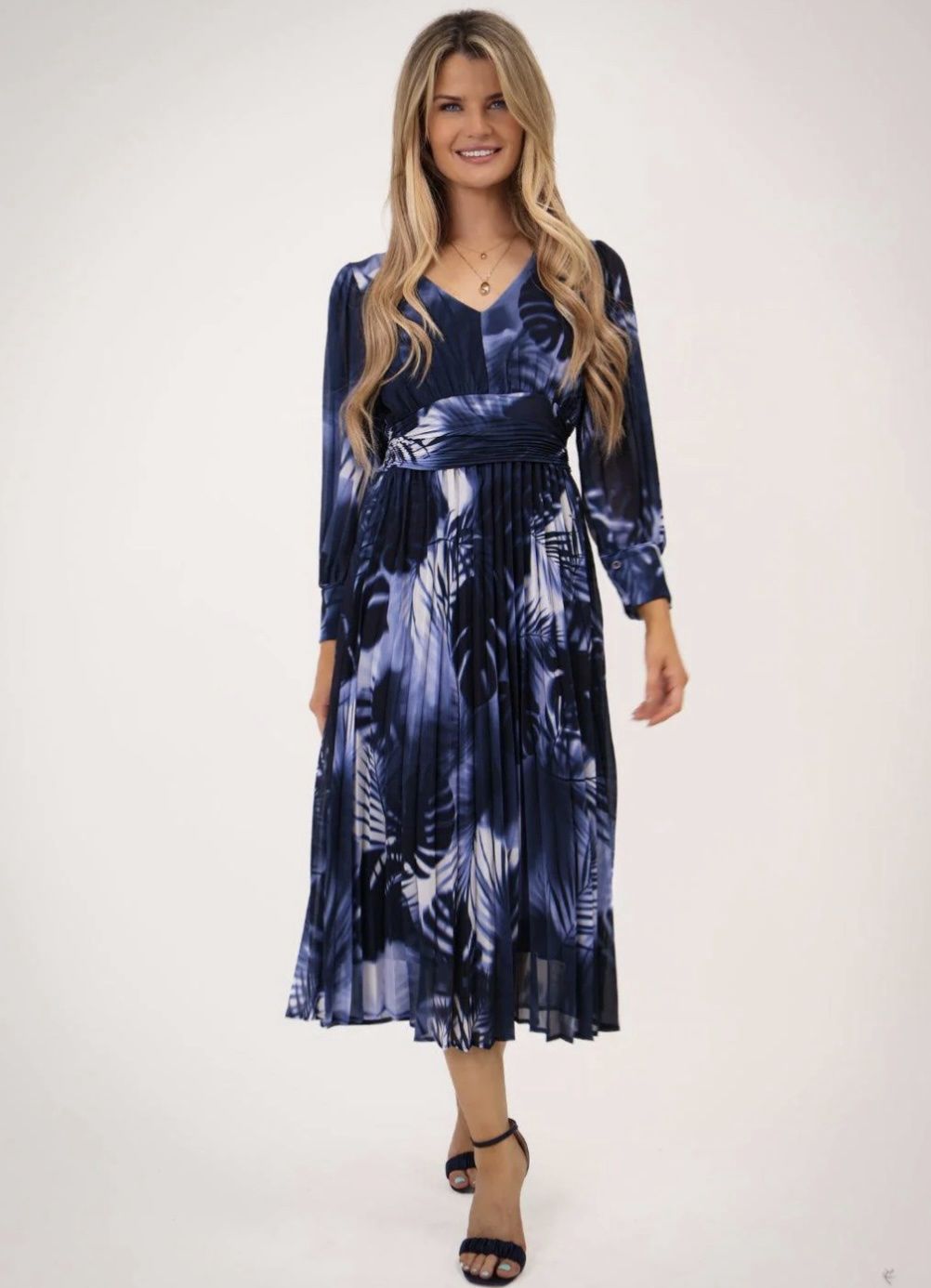 Hannah print navy