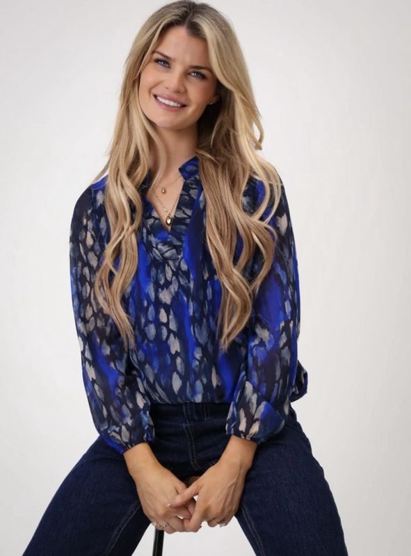 Bella band top royal blue