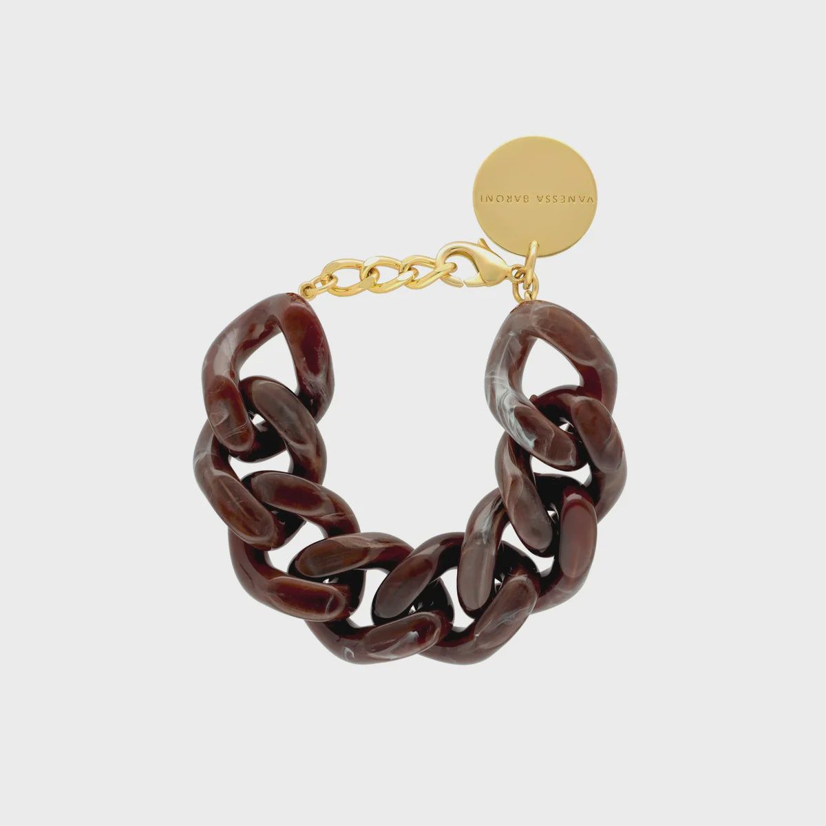 Great chain bracelet brown